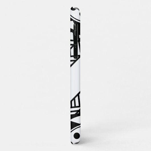 Maori-ontwerp Case-Mate iPhone Case (Achterkant/links)