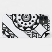 Maori-ontwerp Case-Mate iPhone Case (Achterkant (horizontaal))