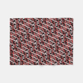 maori-ontwerp fleece deken (Voorkant (Horizontaal))