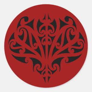 Maori-ontwerp Ronde Sticker