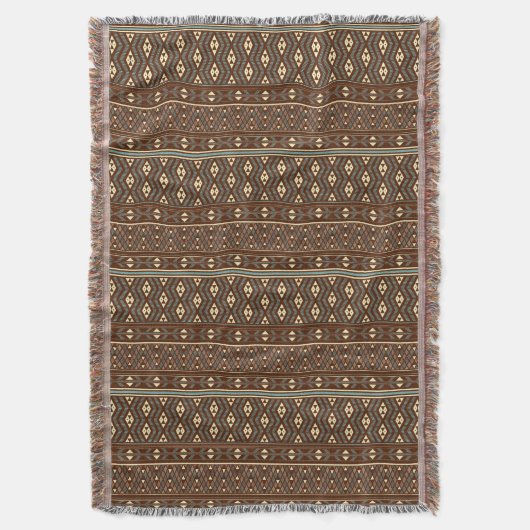 Maori Pattern Deken (Voorkant Verticaal)