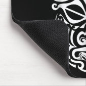 Maori Polynesiaans Tattoo Haka Dance Face Mask Hea Muismat (Hoek)