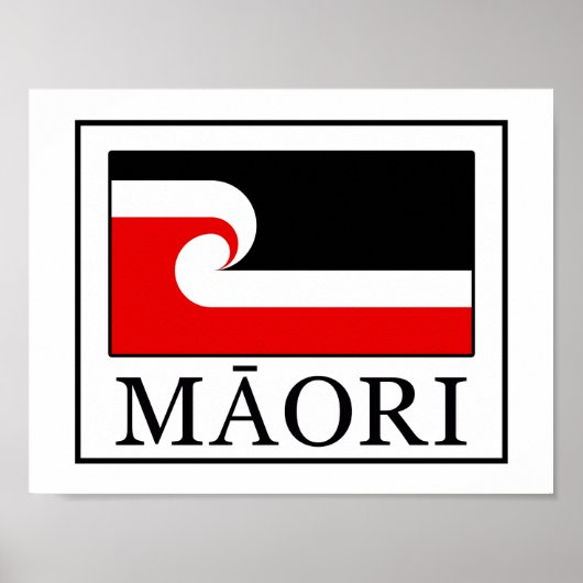 Maori Poster (Voorkant)