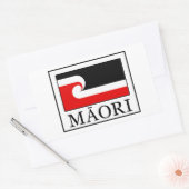 Maori Rechthoekige Sticker (Envelop)