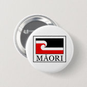Maori Ronde Button 5,7 Cm (Voorkant /achterkant)