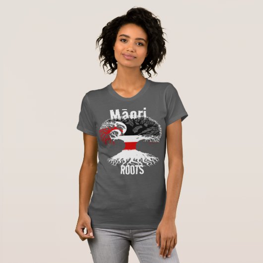 Māori ROOTS T-shirt (Voorkant volledig)