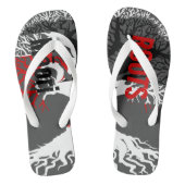 Māori ROOTS Teenslippers (Voetbed)