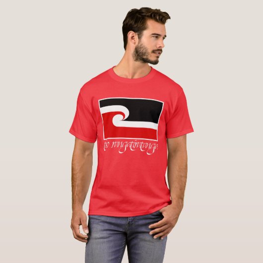 Maori Soversoevereiniteit T-shirt (Voorkant volledig)