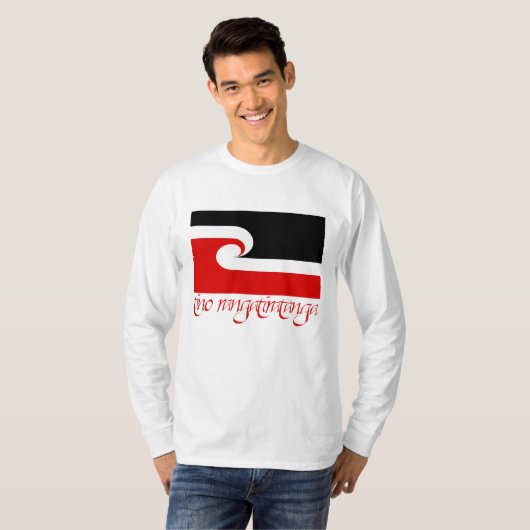 Maori Soversoevereiniteit T-shirt (Voorkant volledig)