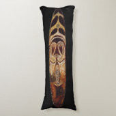 Maori-stam Schild Body Pillow Lichaamskussen (Voorkant Verticaal)