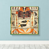 Maori-stamfolklore Canvas Afdruk (Insitu (Houten vloer))