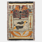 Maori-stamgeestdieren Deken (Voorkant Verticaal)