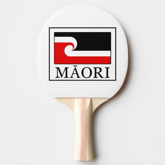 Maori Tafeltennisbatje (Voorkant)