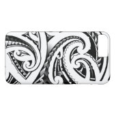 Maori tattoo design Nieuw-Zeelandse moko Case-Mate iPhone Case (Achterkant (Horizontaal))