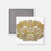 Maori Tattoo - Gold Magneet (Voorkant / Achterkant)