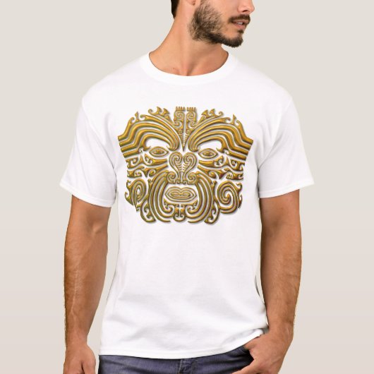 Maori Tattoo - Gold T-shirt (Voorkant)