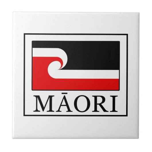 Maori Tegeltje (Voorkant)