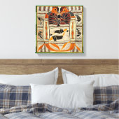 Maori Tribal Folklore Canvas Afdruk (Insitu (Slaapkamer))