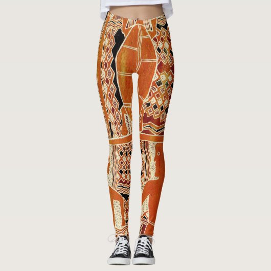Maori Tribal Leggings (Voorkant)