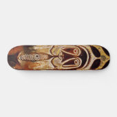 Maori Tribal Shield Skateboard (Horizontaal)