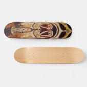 Maori Tribal Shield Skateboard (Horizontaal)