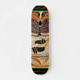 Maori Tribale Folklore Ontwerp Skateboard