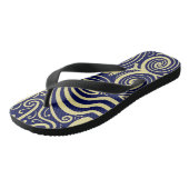 Maori Tribale Indische Flip Flops - Zorries (Schuin)