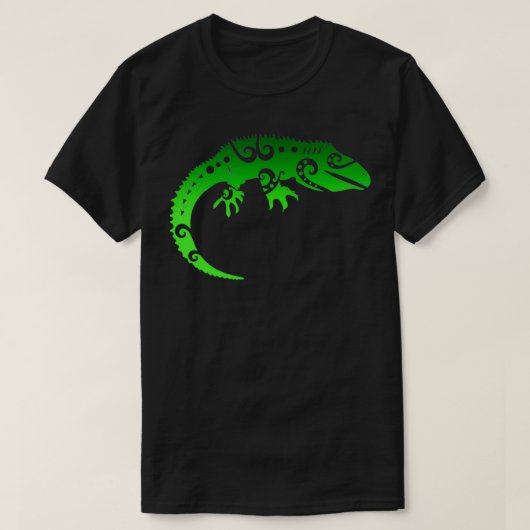 Maori Tuatara Tribal tattoo Gift Idee 4 T-shirt (Design voorkant)