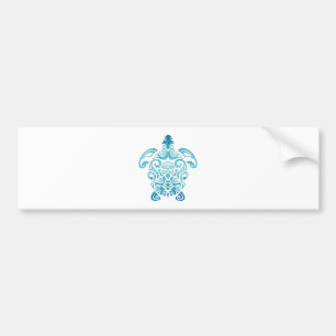 Maori Turtle Honu Art Tribal Tattoo Gift Idee Bumpersticker