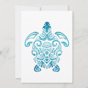 Maori Turtle Honu Art Tribal Tattoo Gift Idee Save The Date