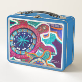 Maori Turtle Metal Lunchbox