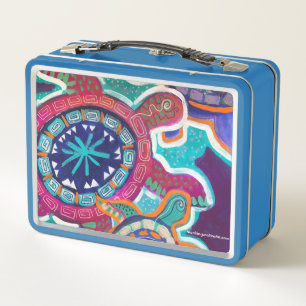 Maori Turtle Metalen Lunchbox