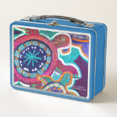Maori Turtle Metalen Lunchbox (Voorkant)