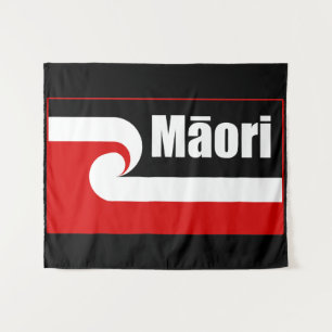 Maori vlag, Tino Rangatiratanga vlag, Maori Wandkleed