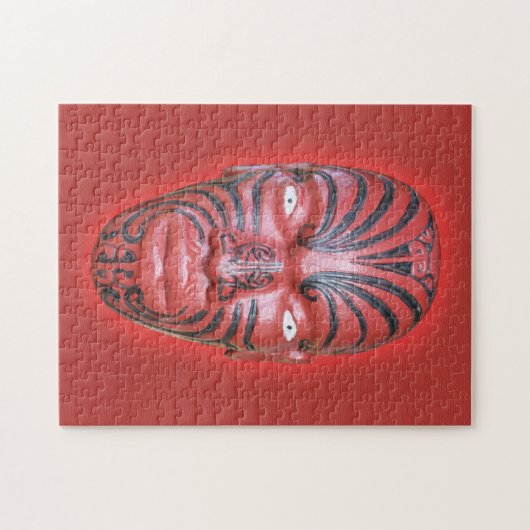 Maori War Canoe Figurehead Legpuzzel (Horizontaal)