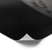 Maori Warrior Chief met gezicht Tattoos Poster (Hoek)