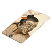 Maori Warrior Magneet (Linkerzijde)