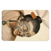 Maori Warrior Magneet (Horizontaal)