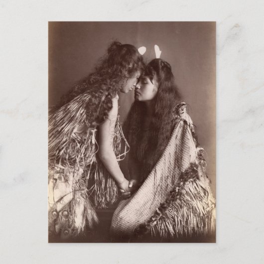 Maori Women, Nieuw-Zeeland Briefkaart (Voorkant)