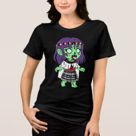 Māori Zombie Tri-Blend Shirt