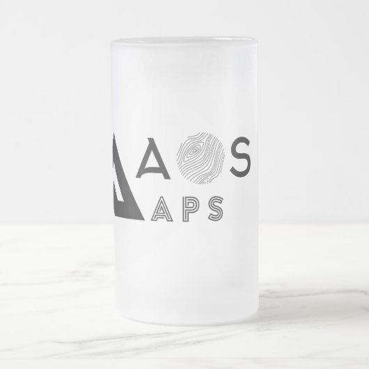 MAOS Beer Frosted Mok (Center)