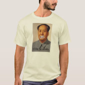 Mao's glimlach t-shirt (Voorkant)