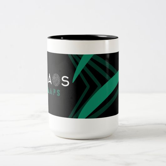 MAOS-Mok Tweekleurige Koffiemok (Center)