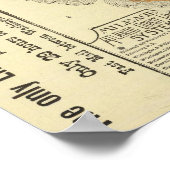 Map Atlantic Coast Poster (Hoek)