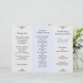 Map bindprogramma Blauw grijs (Staand voorkant)