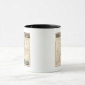 Map Boston en Maine Railroad Mok (Midden)