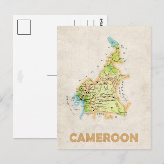 MAP BRIEFKAARTEN & Cameron (Voorkant / Achterkant)