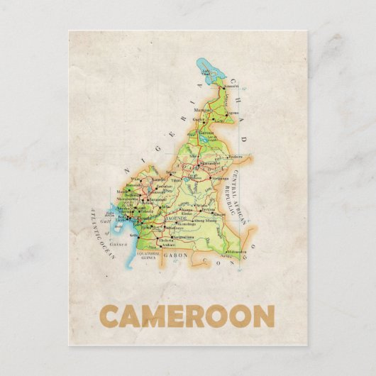 MAP BRIEFKAARTEN & Cameron (Voorkant)