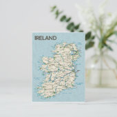 MAP BRIEFKAARTEN & Ireland (Staand voorkant)