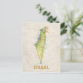 MAP BRIEFKAARTEN & Israel (Staand voorkant)